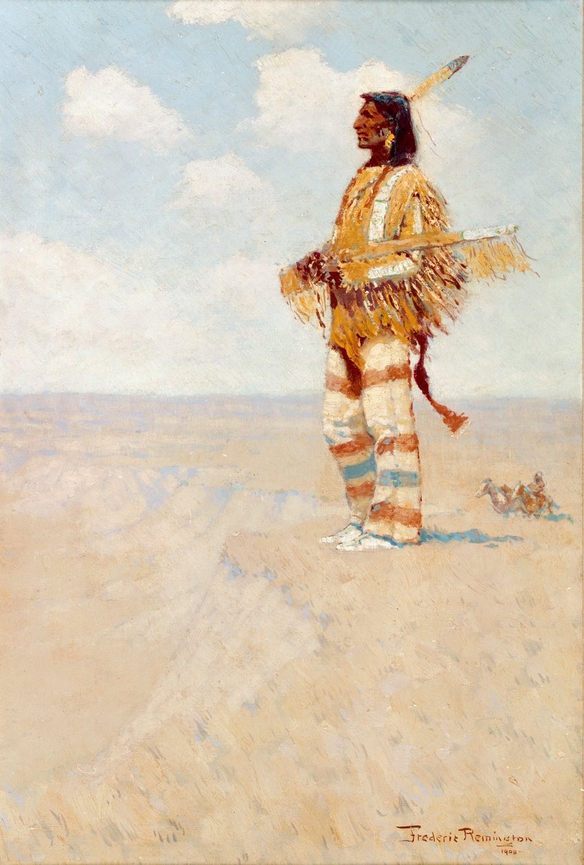 Der Letzte seiner Rasse (Der verschwindende Amerikaner) von Frederic Remington