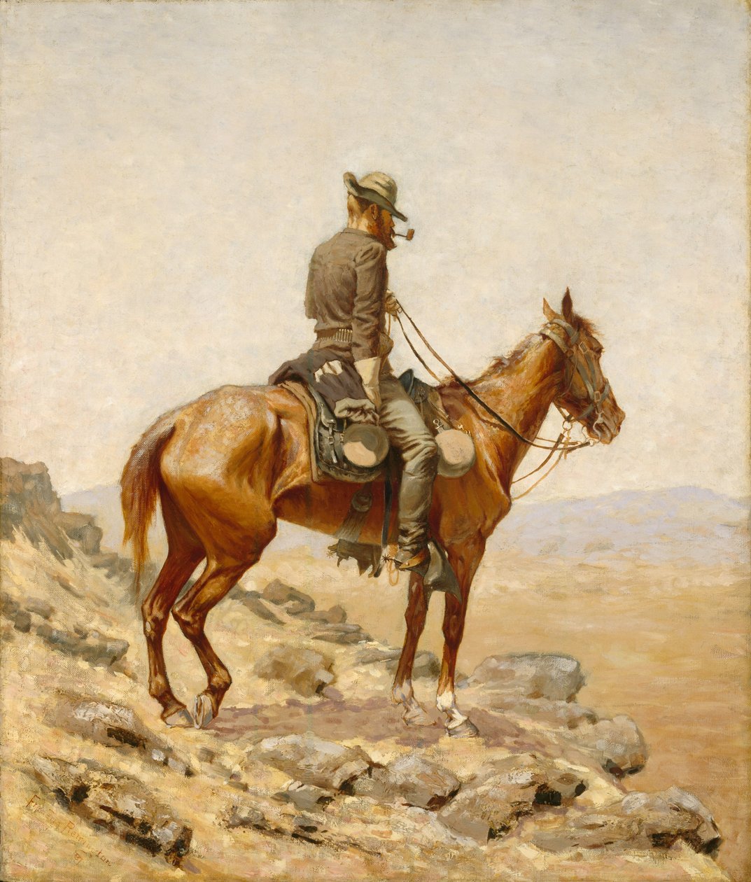 Der Ausguck von Frederic Remington