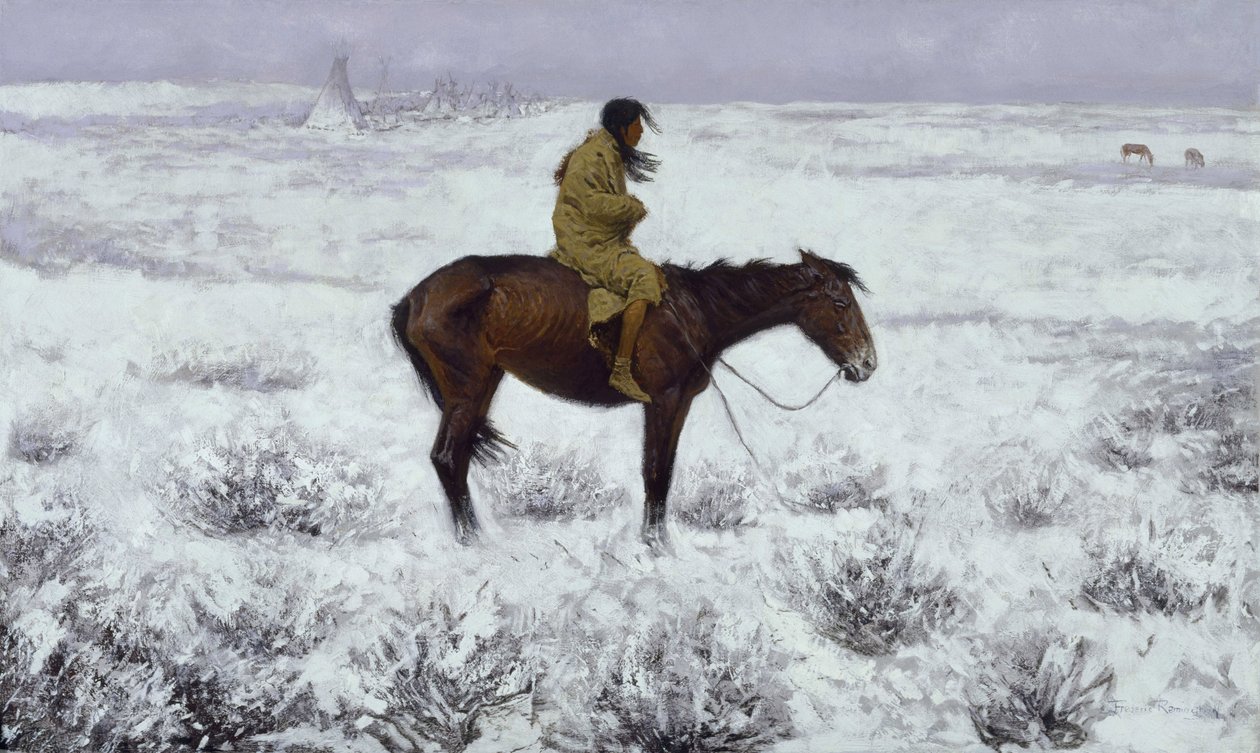 Der Hirtenjunge von Frederic Sackrider Remington