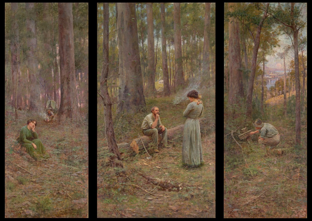 Der Pionier von Frederick McCubbin