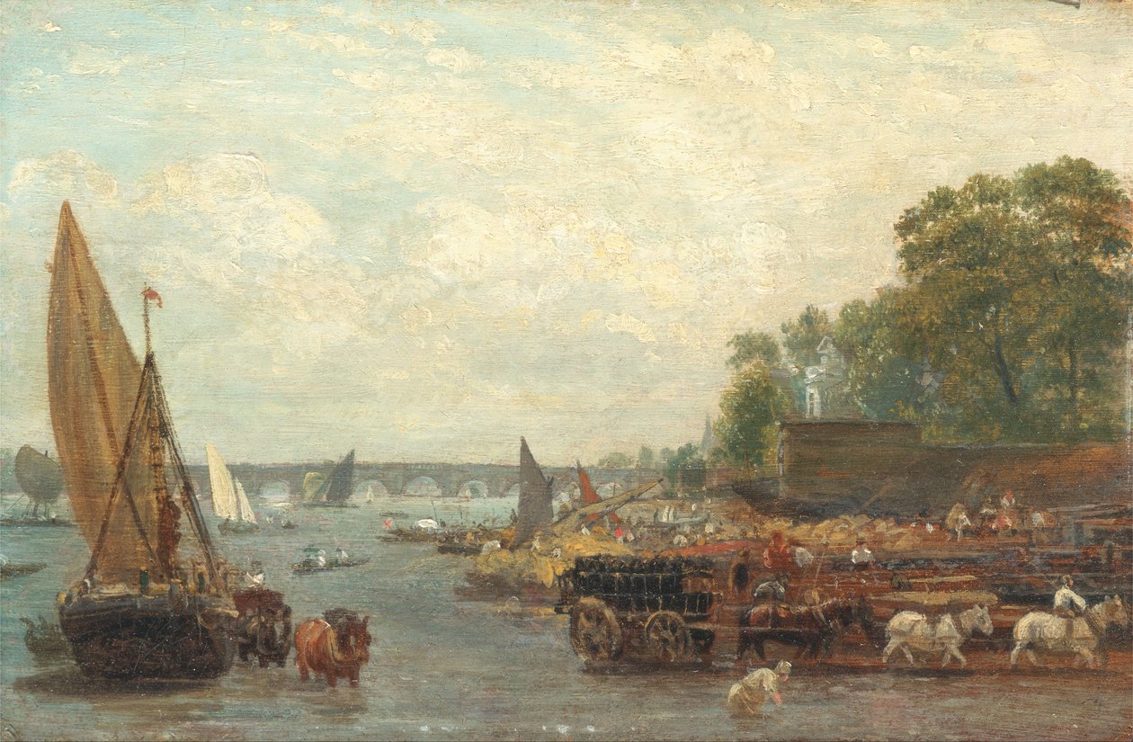 Westminster Bridge von Frederick Nash