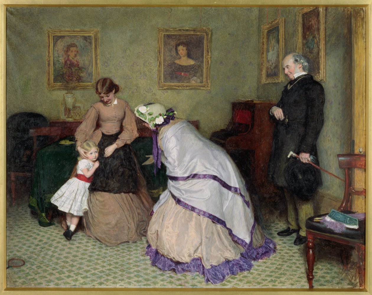 Seltsame Gesichter von Frederick Walker