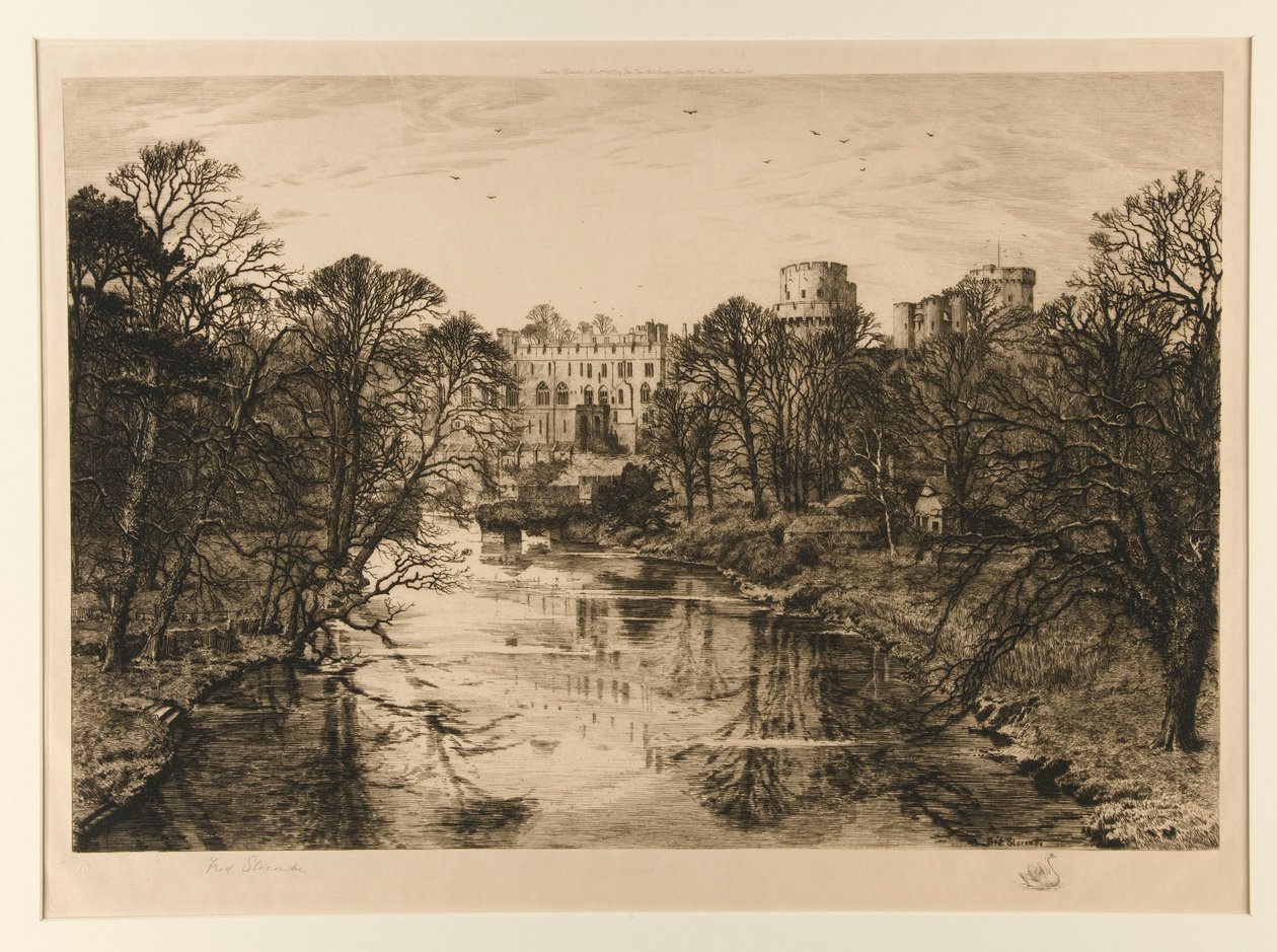 Warwick Castle von Frederick Albert Slocombe