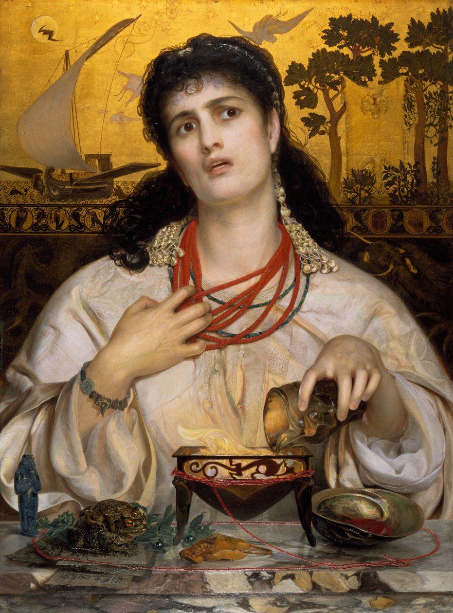 Medea, 1868 von Frederick Augustus Sandys