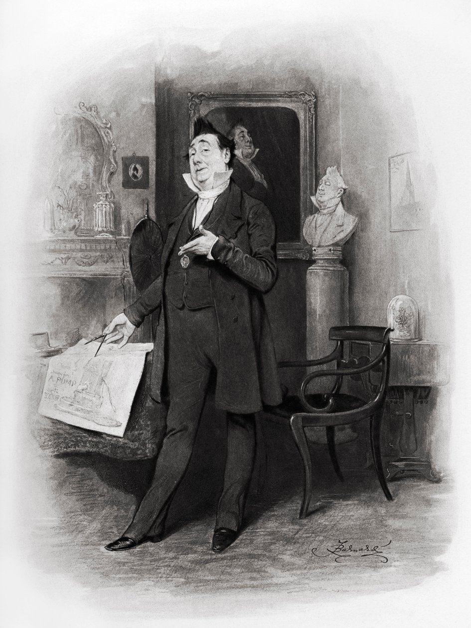 Martin Chuzzlewit von Charles Dickens von Frederick Barnard