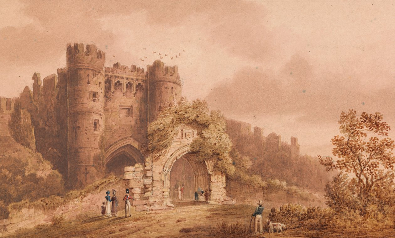 Carisbrook Castle, Isle of Wight von Frederick Calvert