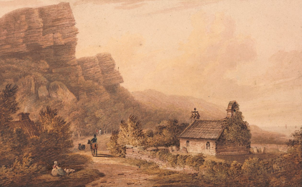 Undercliff, Isle of Wight von Frederick Calvert