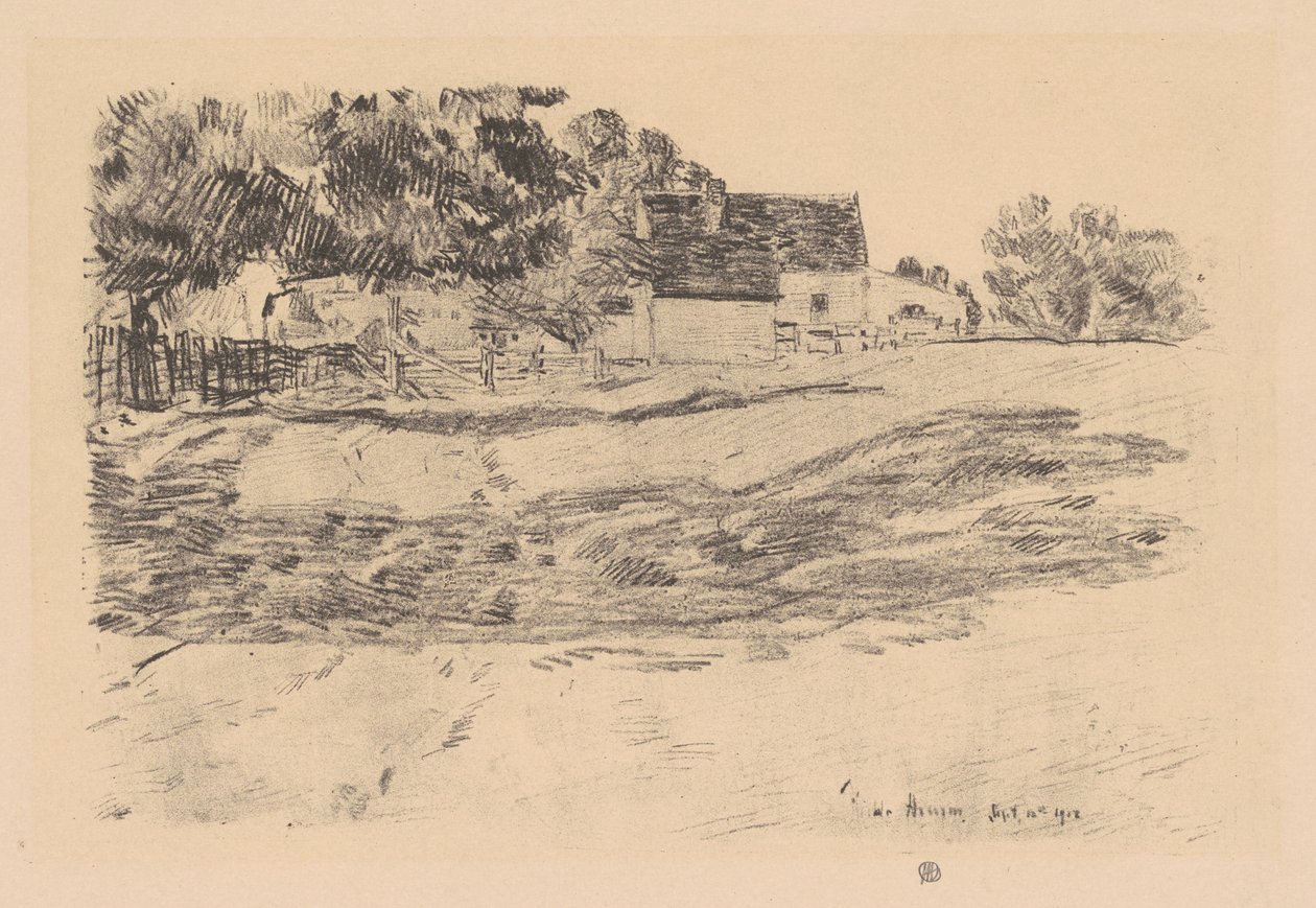 Nachmittagsschatten, 1918 von Frederick Childe Hassam