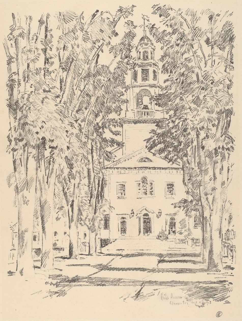 Kolonialkirche, Gloucester von Frederick Childe Hassam