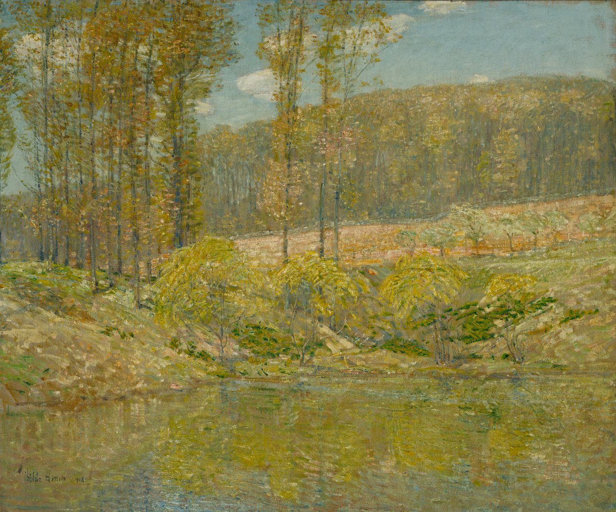 Frühling, Navesink Highlands, 1908 von Frederick Childe Hassam