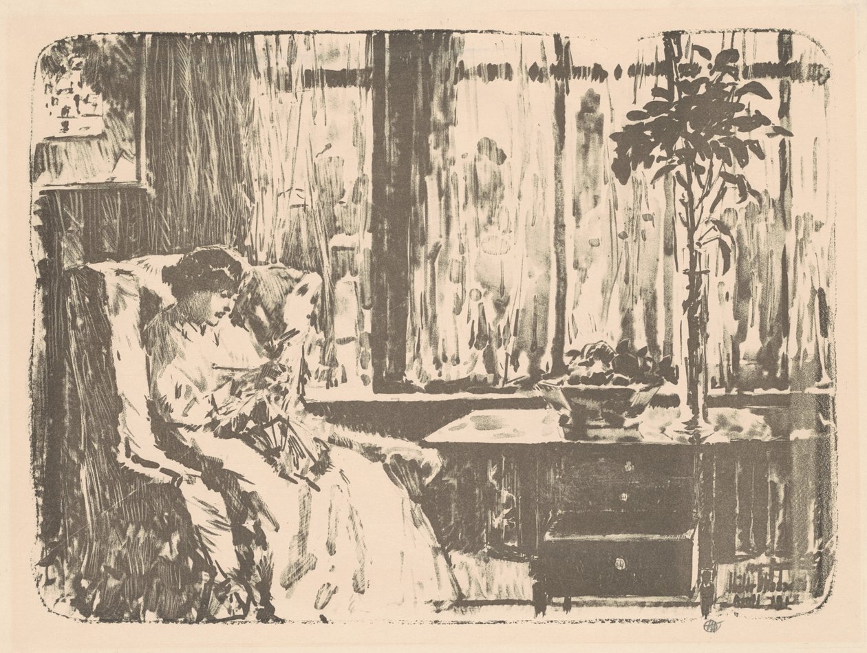 Der breite Vorhang, 1918 von Frederick Childe Hassam