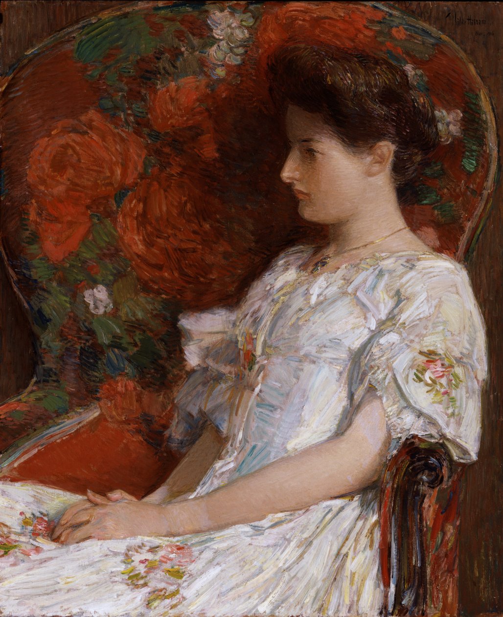 Der viktorianische Stuhl von Frederick Childe Hassam