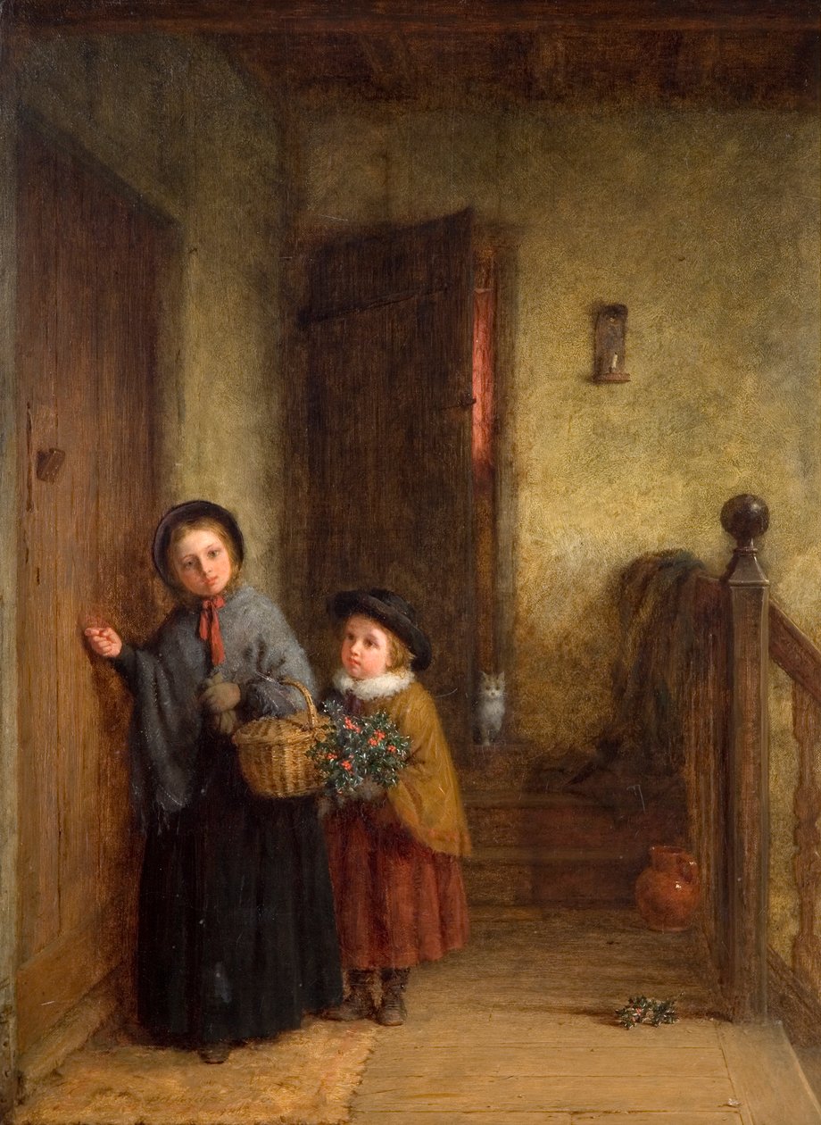 Weihnachtsbesucher von Frederick Daniel Hardy