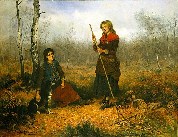 Blätter sammeln von Frederick Gerald Kinnaird