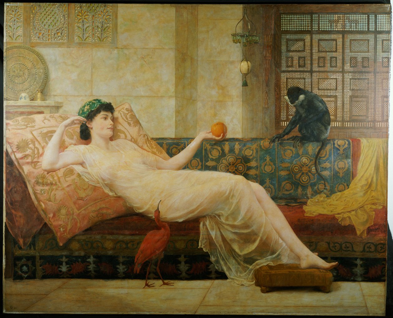Ein Traum vom Paradies, 1889 von Frederick Goodall