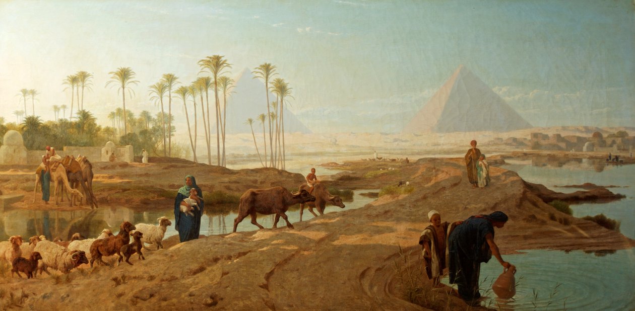 Der Nil sinkt von Frederick Goodall