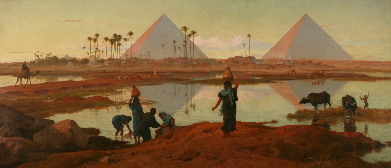 Das Wasser des Nils von Frederick Goodall