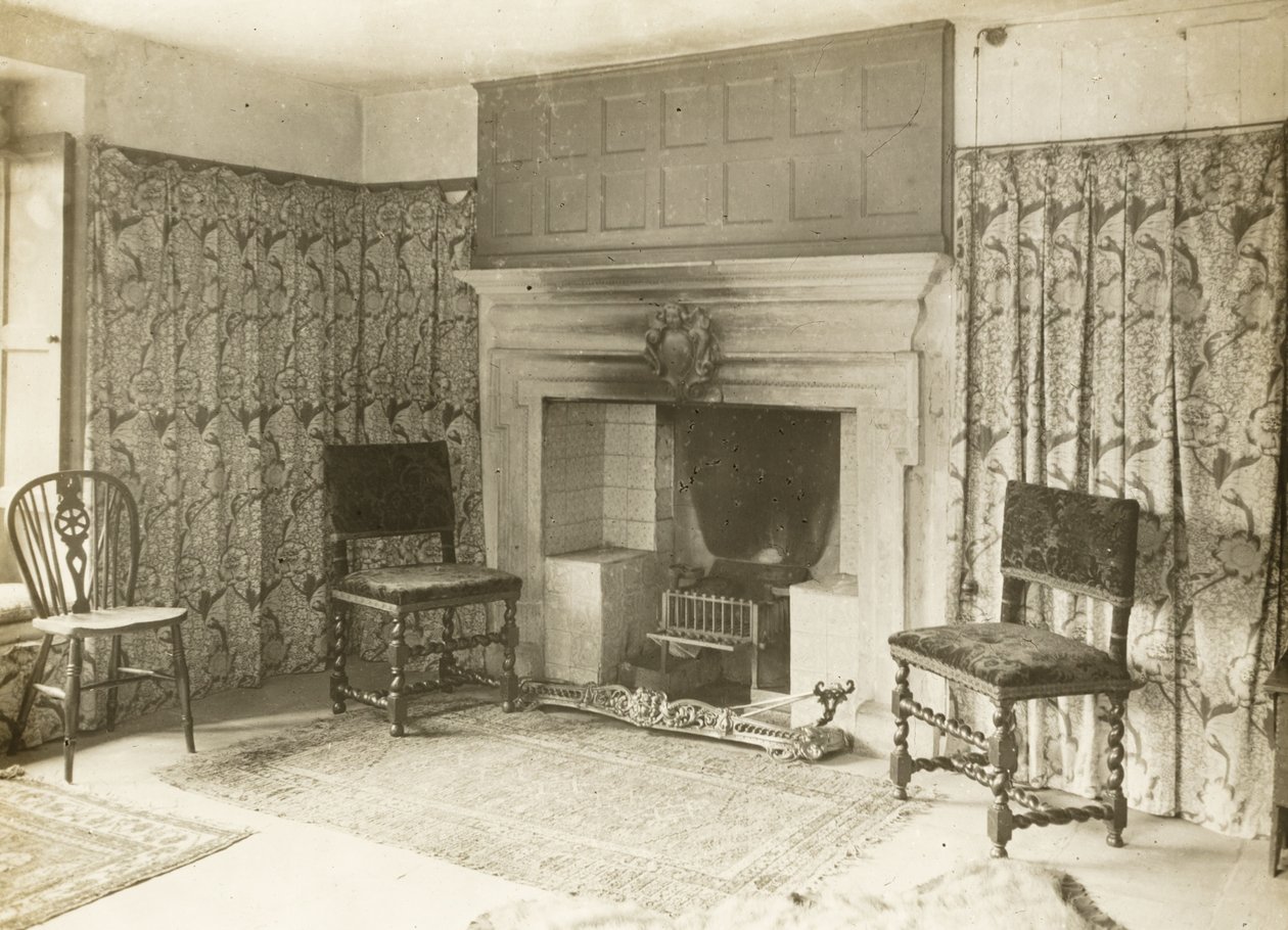 Kelmscott Manor: Das Grüne Zimmer von Frederick H. Evans