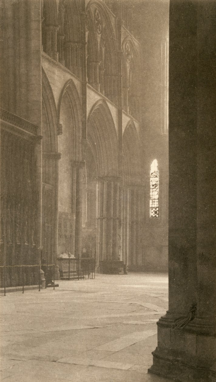 Augers Präfektur-Bogenbildschirm 11.-12. Jahrhundert von Frederick Henry Evans