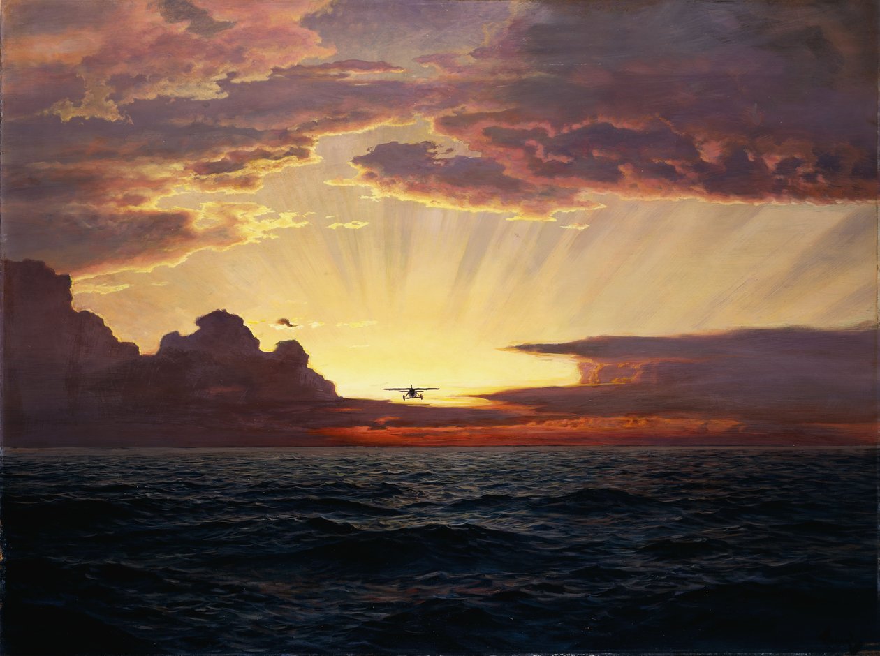 Ein Morgendlicher Flug von Frederick Judd Waugh