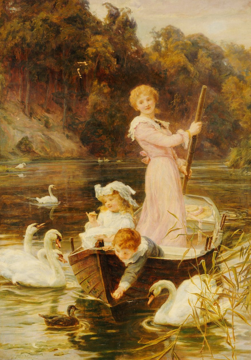 Ein Tag am Fluss von Frederick Morgan