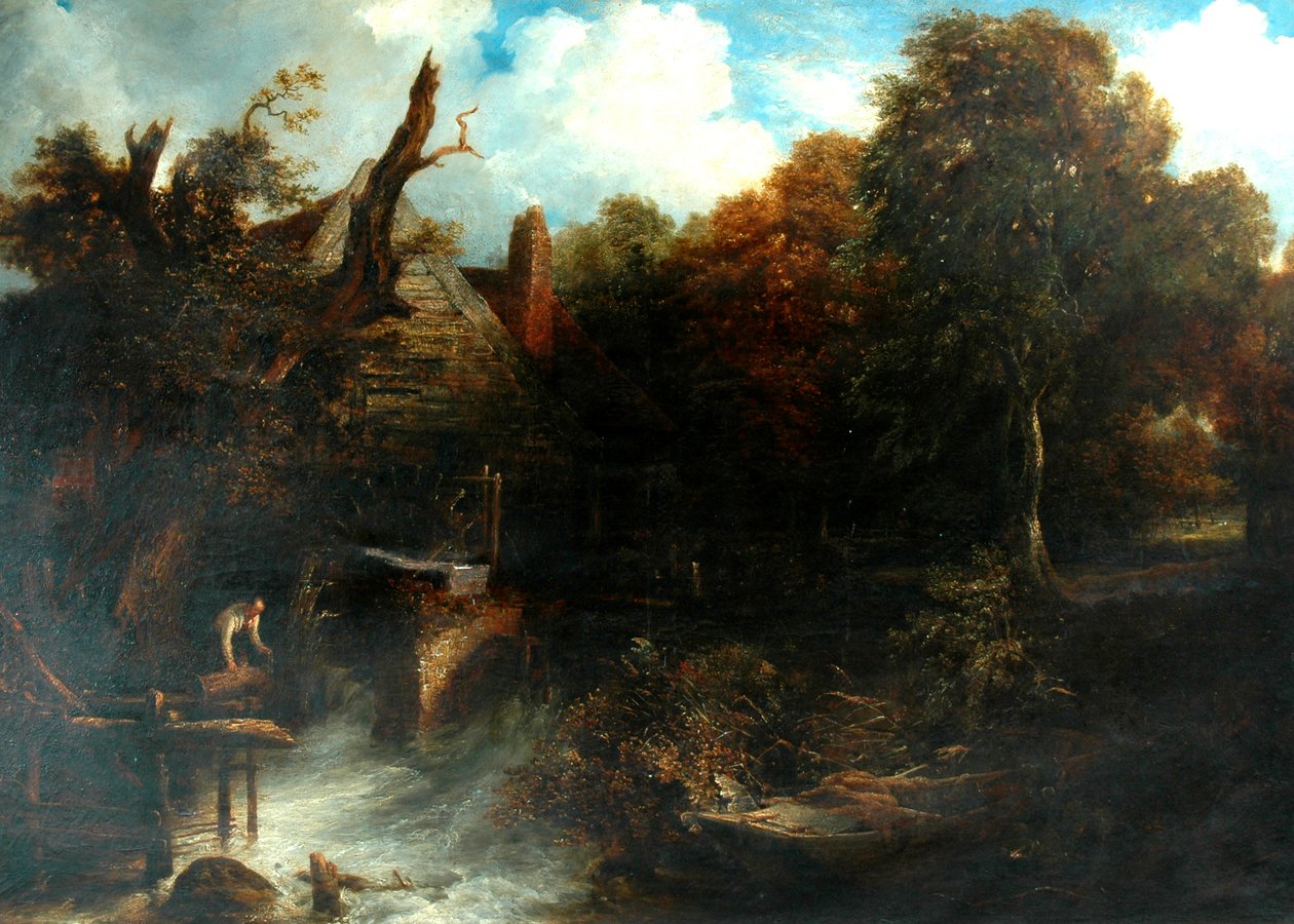 Alte Wassermühle, Nord-Devon von Frederick Richard Lee
