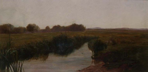 Studie einer Landschaft von Frederick Trevelyan Goodall