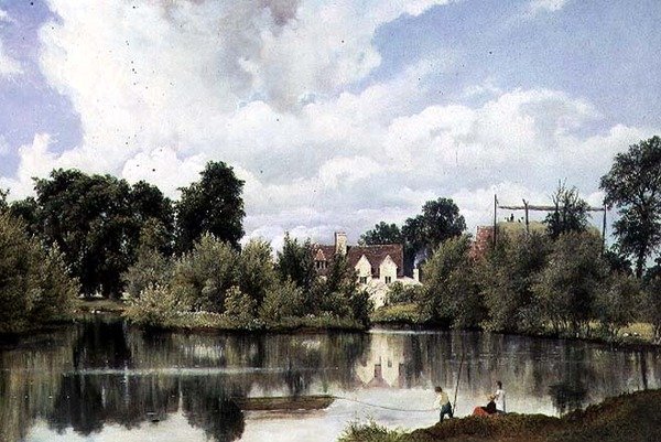Flusslandschaft, Suffolk von Frederick Waters Watts