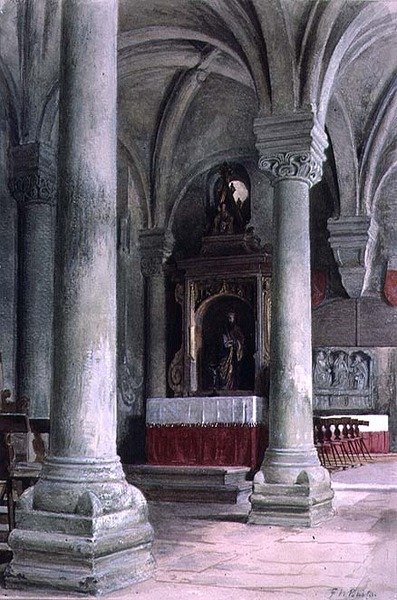 Die Kapelle des Heiligen Eucharius, Nürnberg von Frederick William Burton