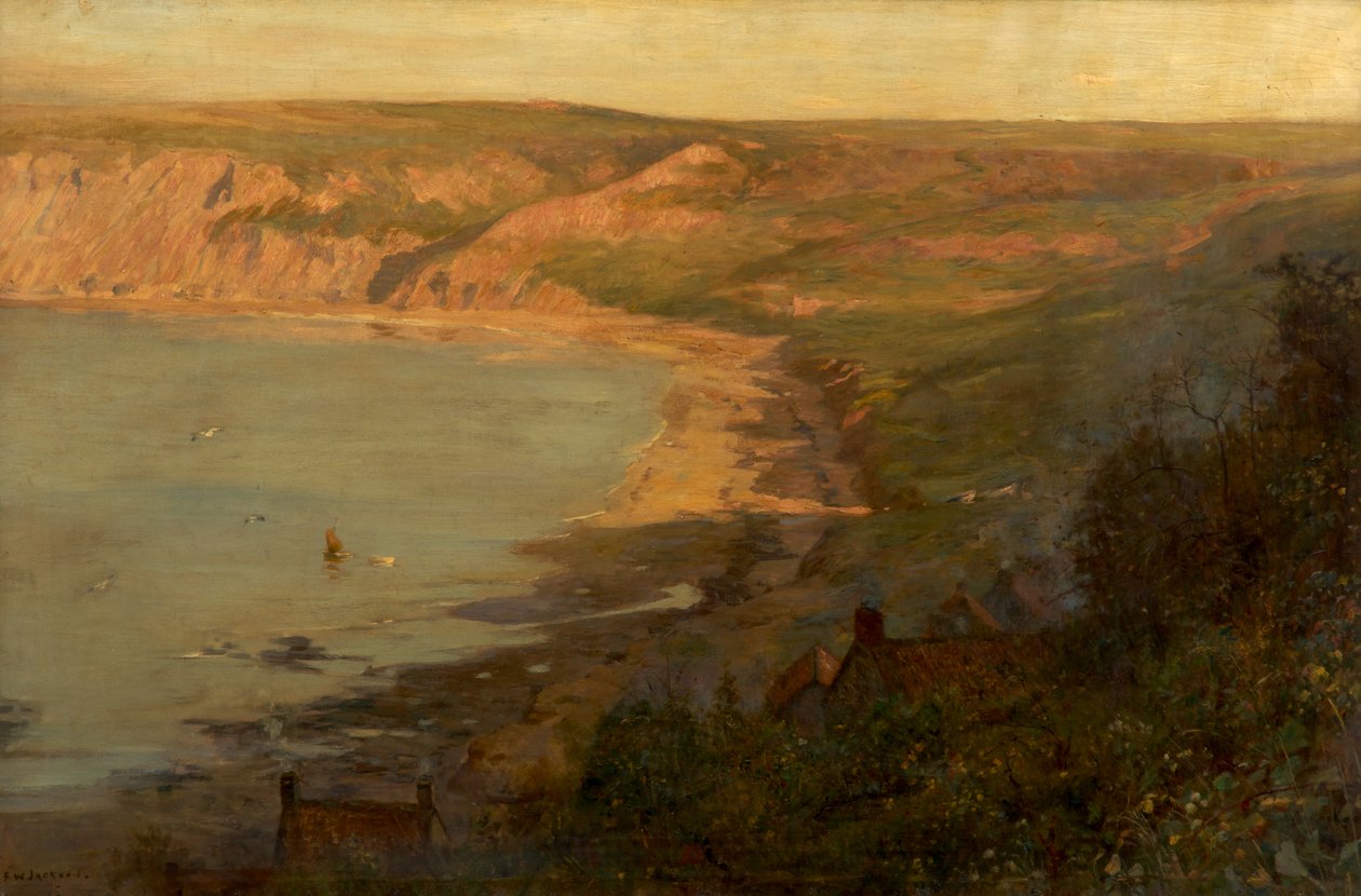Runswick Bay von Frederick William Jackson
