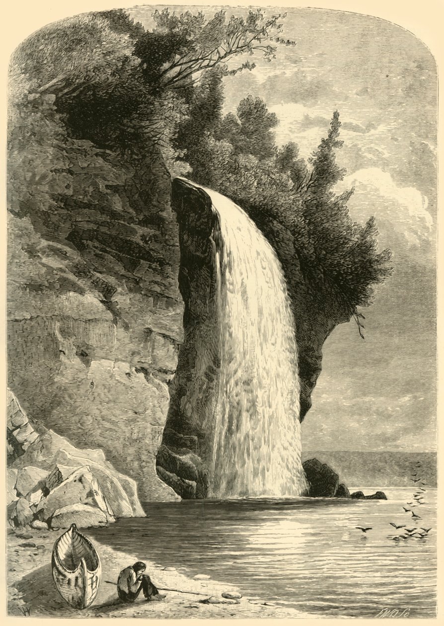 Silberkaskade, 1872 von Frederick William Quartley