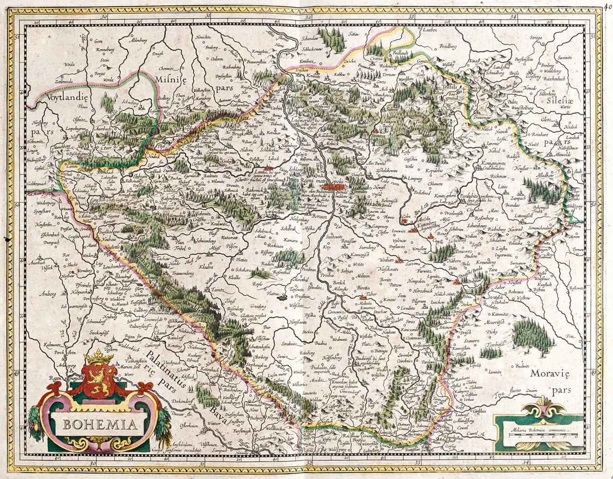 Tschechische Republik von Frederick de Wit