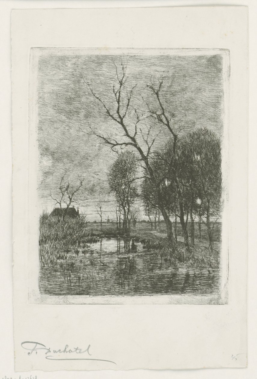 Dämmerung von Fredericus Jacobus van Rossum du Chattel (signed by artist)