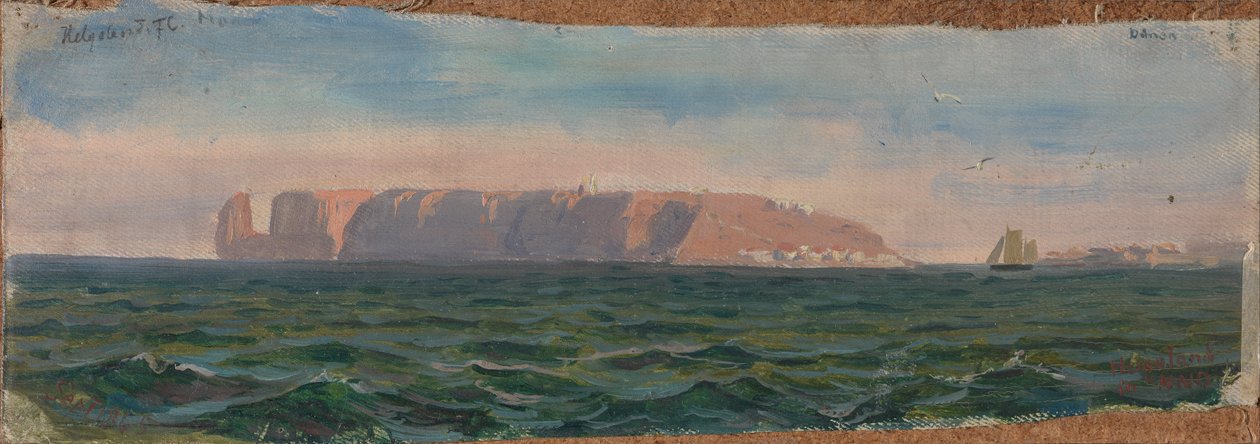 Vor Helgoland von Frederik Collett