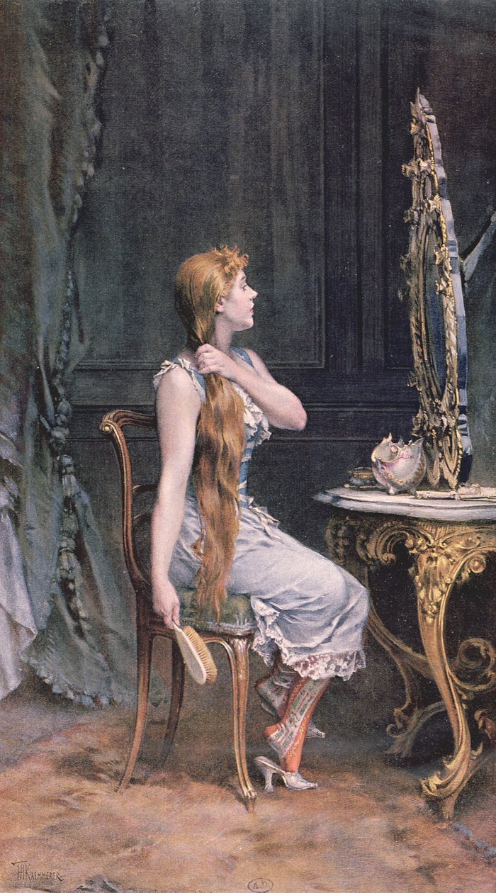 Goldenes Haar, 1894 von Frederik Hendrik Kaemmerer
