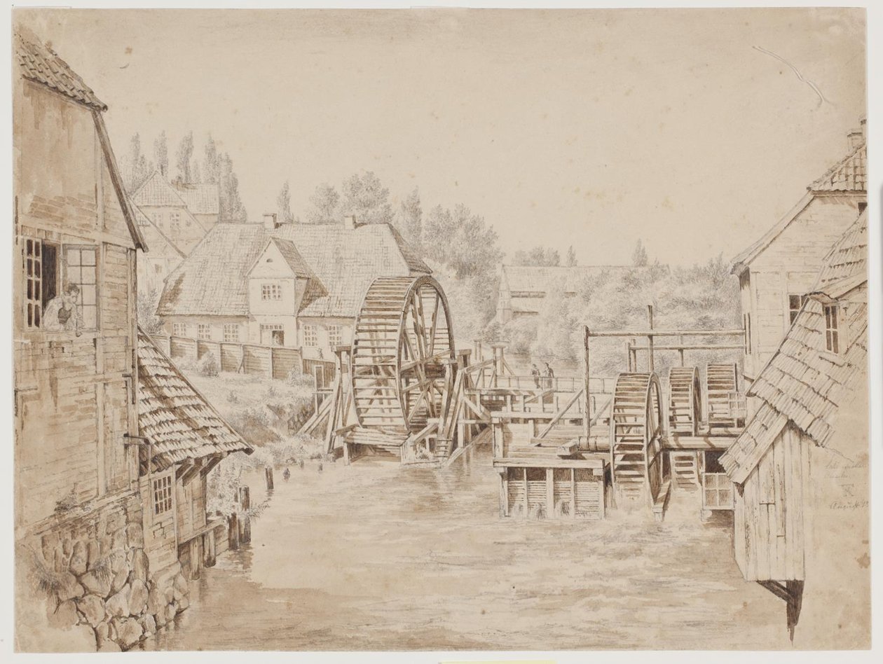 Salzmühle. Oldesloe von Frederik Rohde