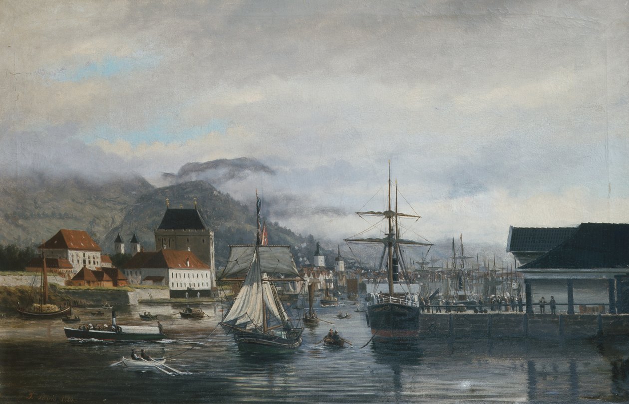 Bergen Hafen, Tollboden von Frederik Sorvig