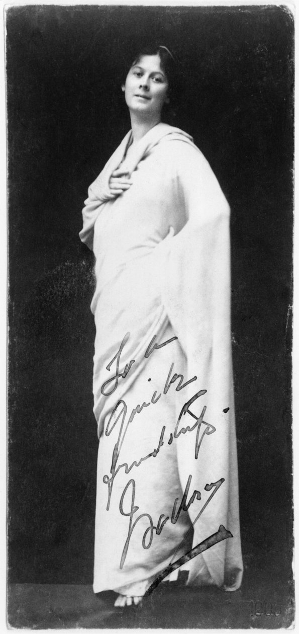 Isadora Duncan (1877-1927) von French Photographer