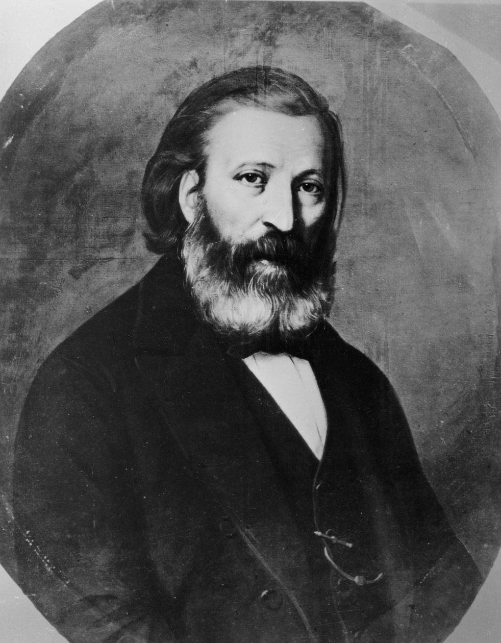 Porträt von Pierre Larousse von French Photographer
