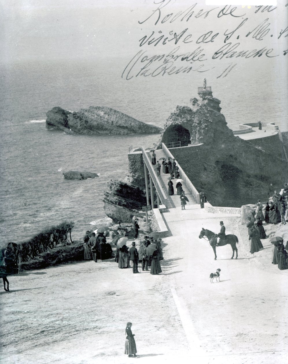 Königin Victoria an der französischen Küste von French Photographer