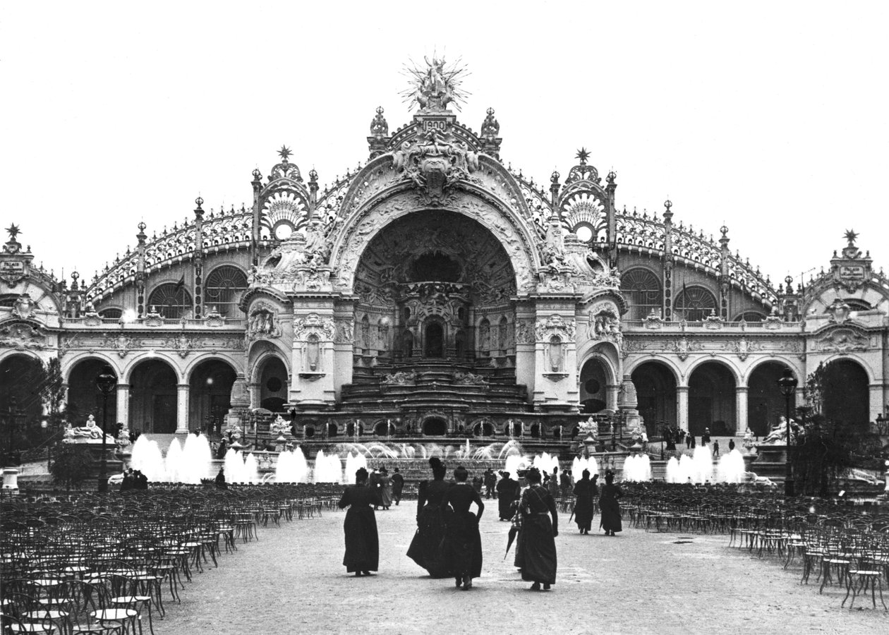 Der Palast der Elektrizität auf der Weltausstellung 1900, 1900 von French Photographer