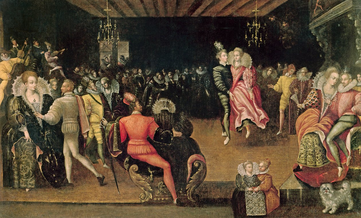 Ball am Hof von Valois von French School