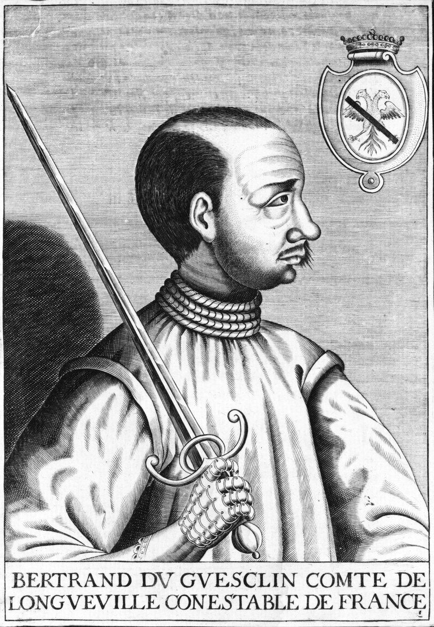Bertrand du Guesclin von French School