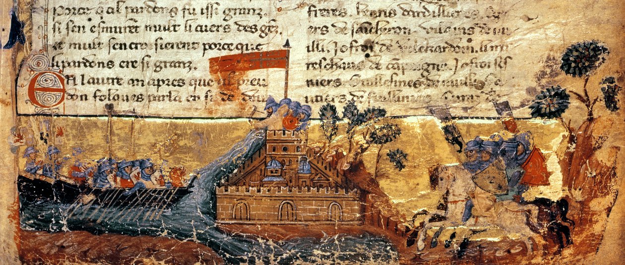 Jerusalem in den Kreuzzügen von French School
