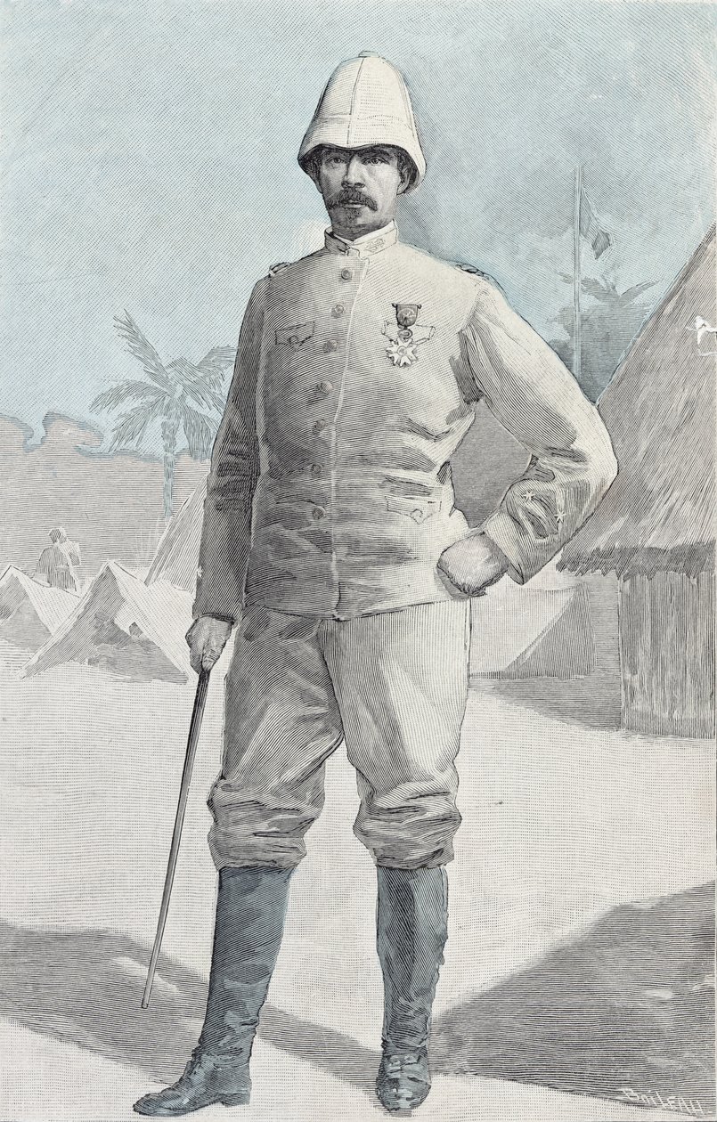 General Alfred Amedee Dodds (1842-1922) von French School