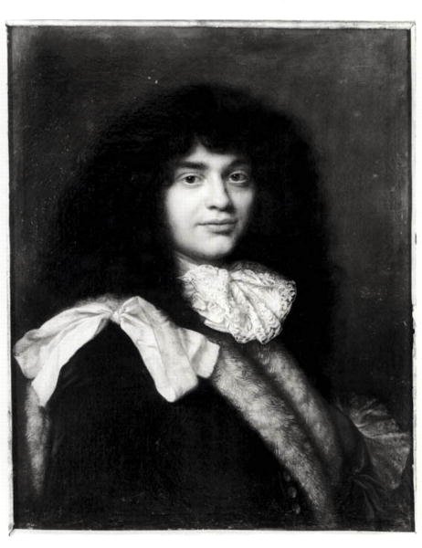 Herr mit gelbem Zopf von French School