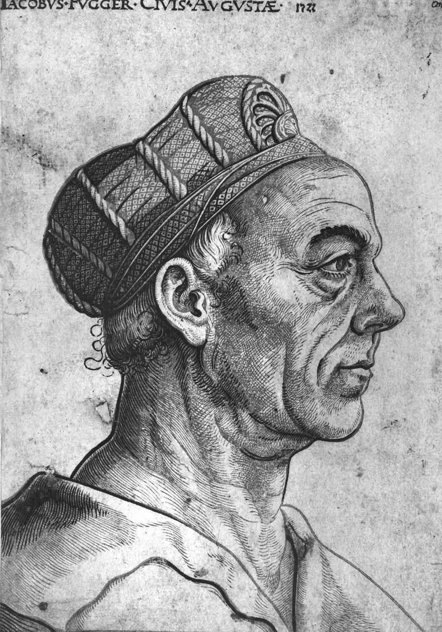 Jakob II Fugger (1459-1525) Graf des Reiches von French School