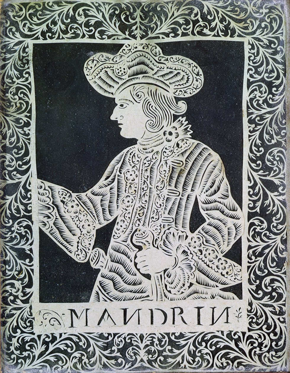 Louis Mandrin (1724-55) (Collage) von French School