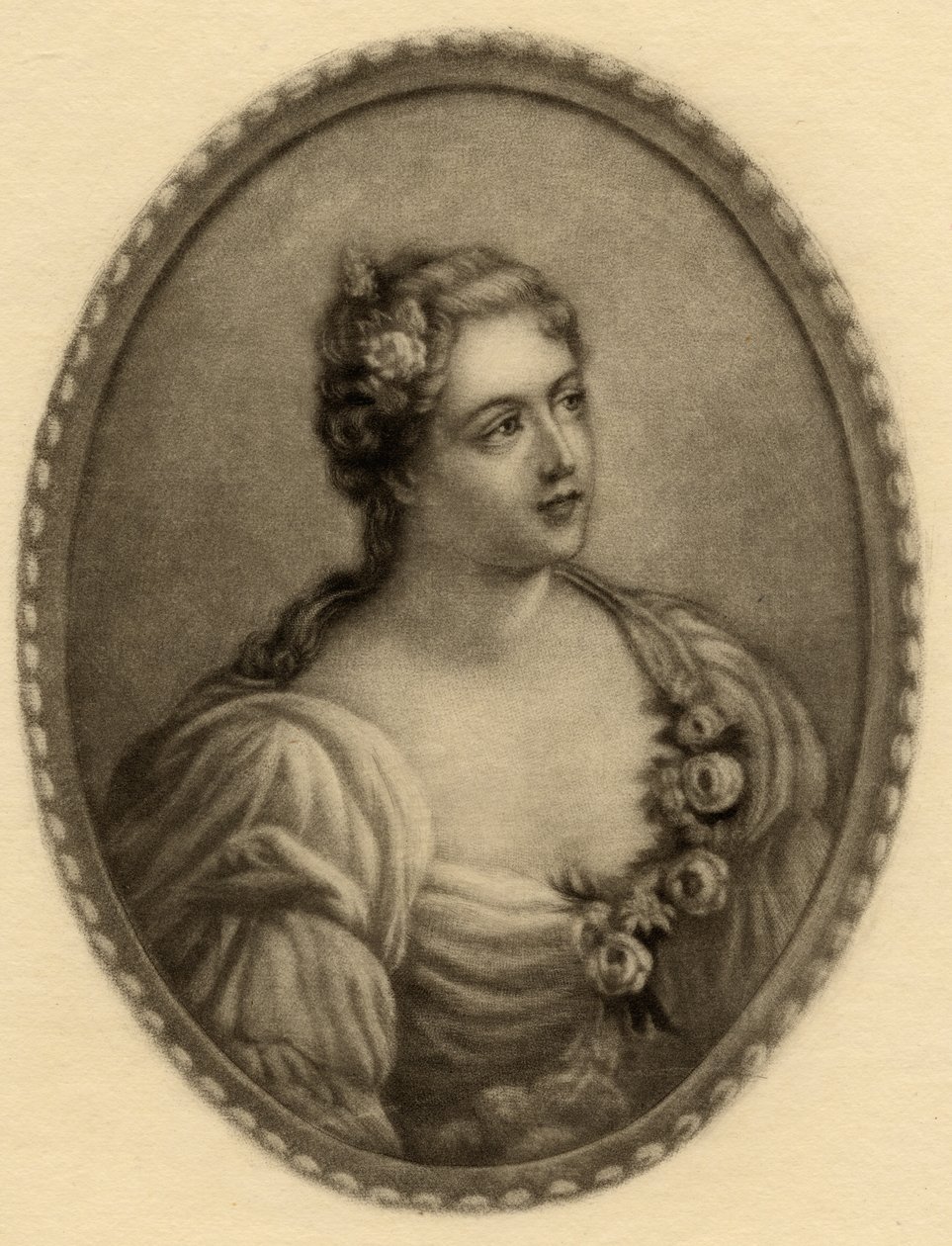 Madame de Parabere (gest. 1759) von French School