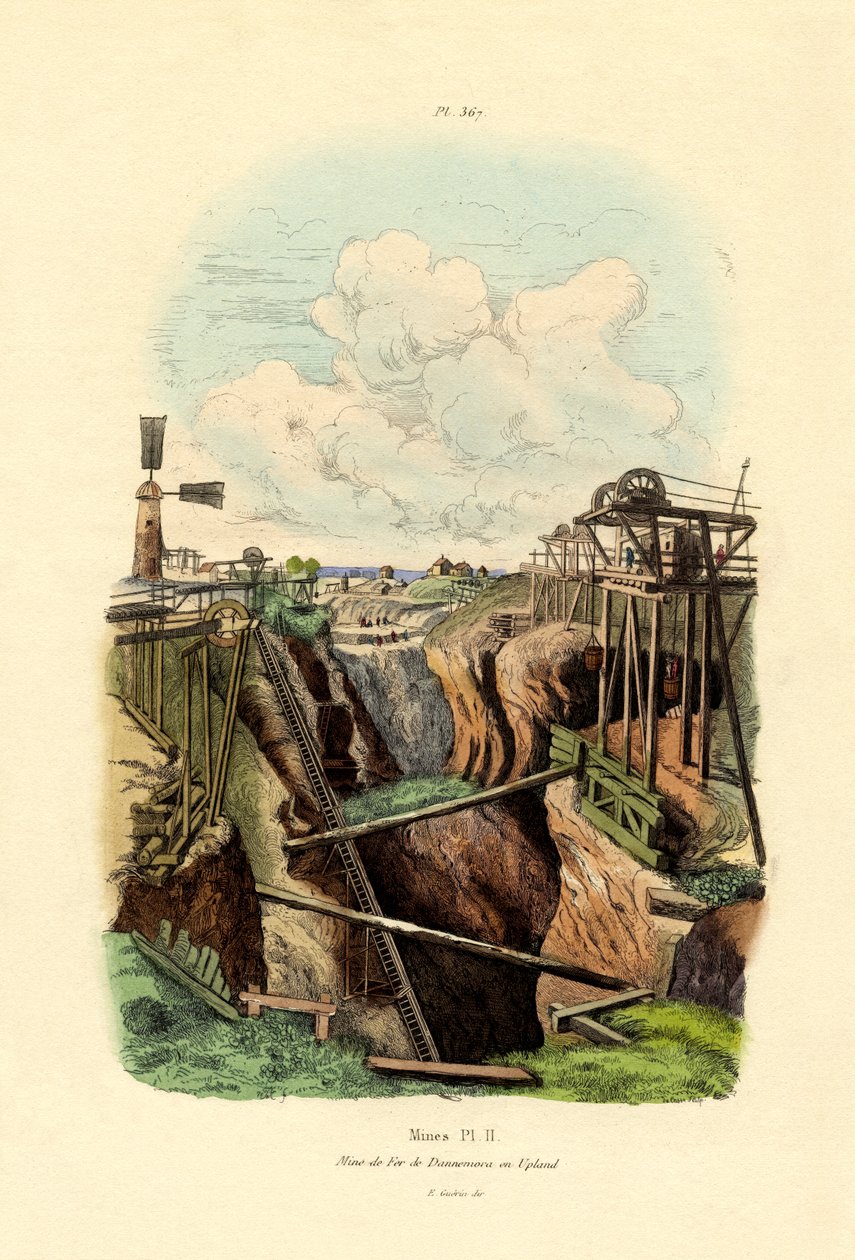 Mine von French School